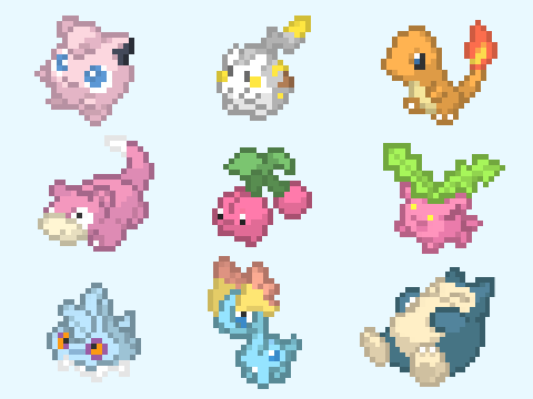 More Cute Pokémon You Can Use!