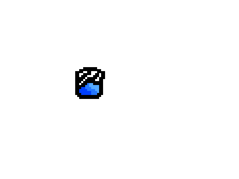 pixel eye blinking