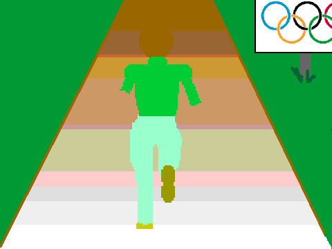 Olympic 2008 Runner