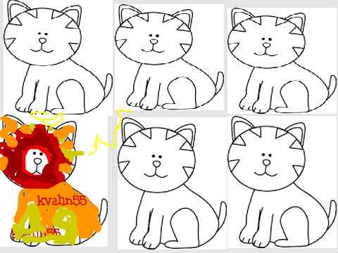draw your self as a cat