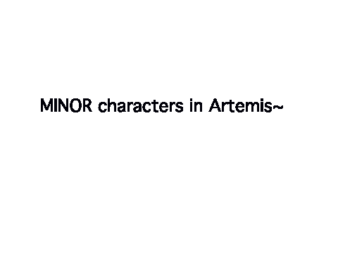 Auditions for minor characters