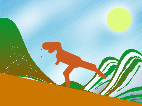 dinosaur models #2: tyranosaurus rex