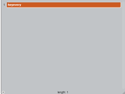 (Keyboard) List