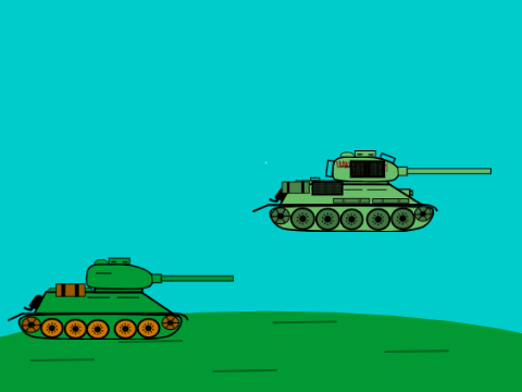WW2 Tanks (Only two shown in animation)