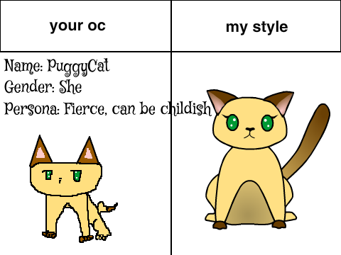 Can You Create? PuggyCat Done!