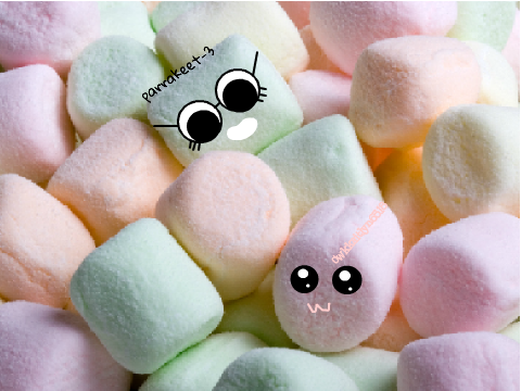 Add yourself as a marshmallow... remix