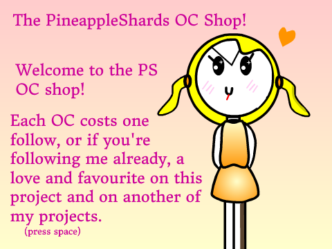 The PineappleShards OC Shop remix