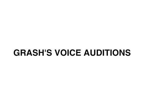 The Pixie Voice Audition