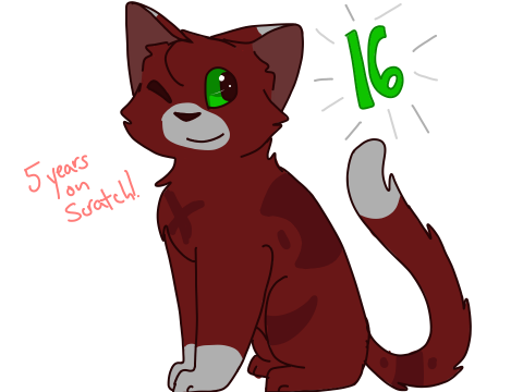 16 years old & 5 years on Scratch!!