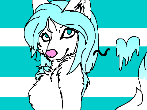 Blizzard the Artic wolf