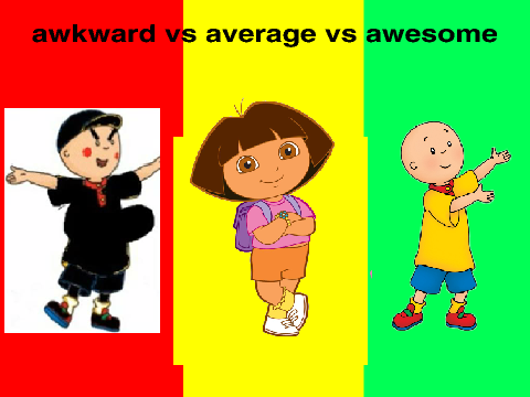 awkward vs average vs awesome V1 remix remix