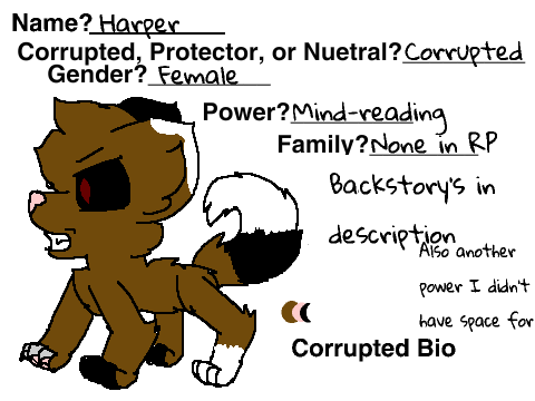 ~Corrupted Rp Signup Sheet~ remix