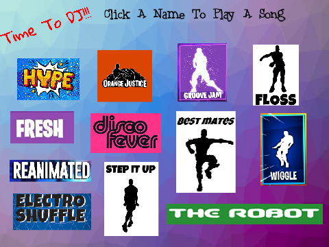 Fortnite Dance DJ And Save The Soldier!