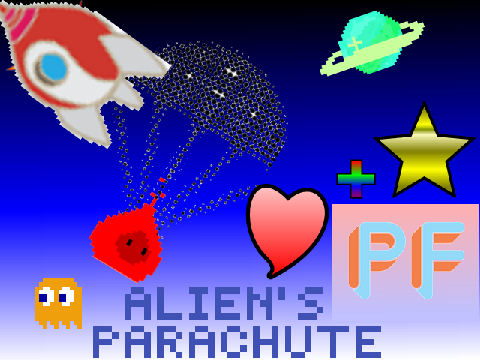 Alien's  parachute (EJDgames 200 followers contest)