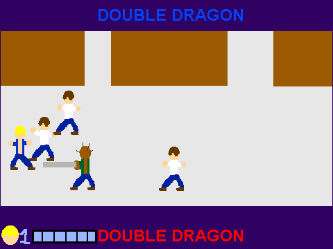 Double Dragon - Stage 1