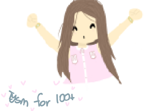tysm for 100+
