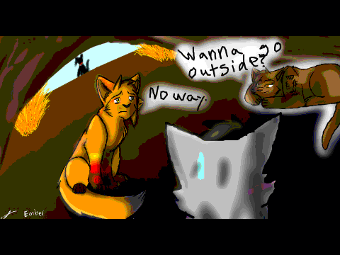 WANNA GO OUTSIDE? 8D
