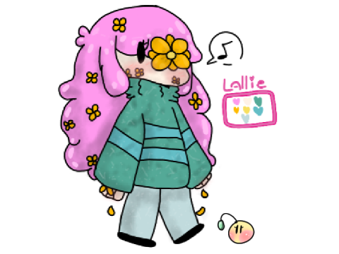 this is the last lallie ref i promise