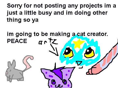 Sorry for not posting much