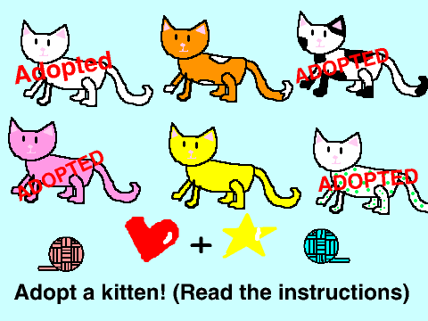 ADOPT a kitten remix