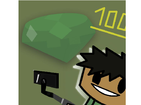 emerald animates 100 logo