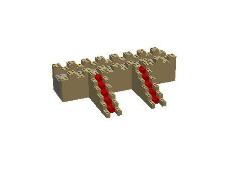 3D Model - Fort Wall