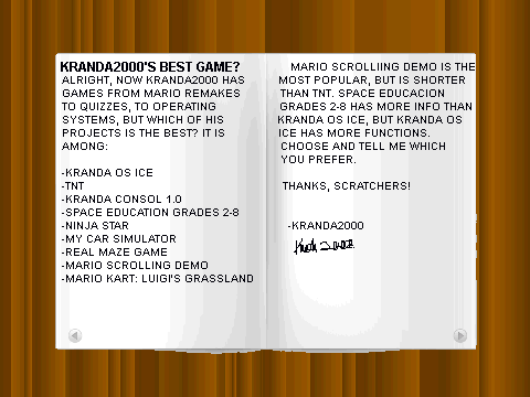 Whats your favorite kranda2000 project?