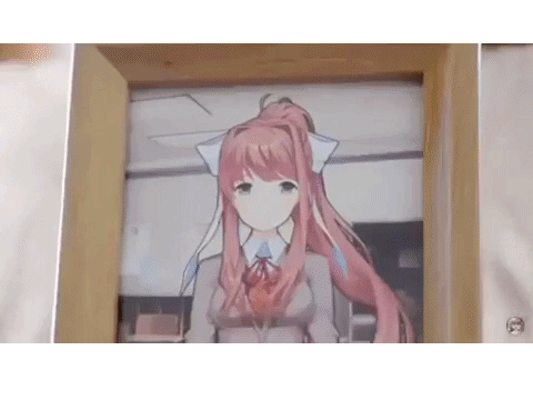Monika quizzically glances at me.