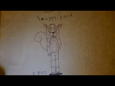 Oc snappy the purple squirrel 