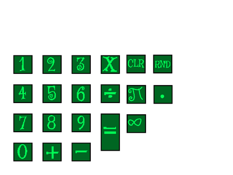 Calculator By  ~ M A R K I E Z ~
