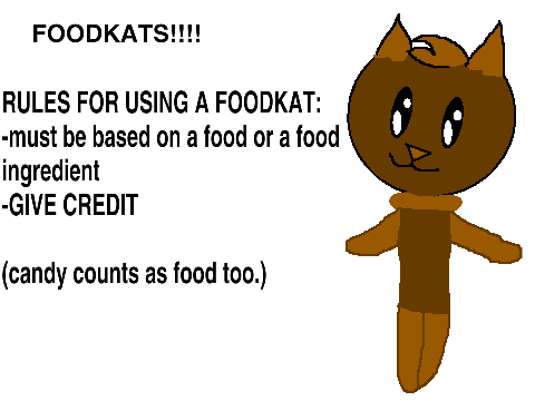 OPEN SPECIES: foodkats!