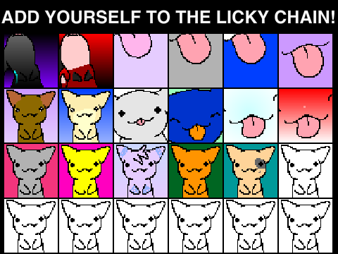 Add Yourself to the Licky Chain! remix (x17) remix r