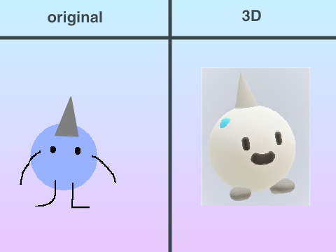 Give me something and I'll make it in 3D remix