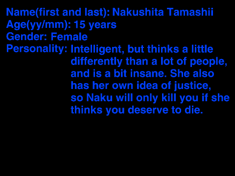 .:tEsTeD rPg:. Nakushita Tamashii