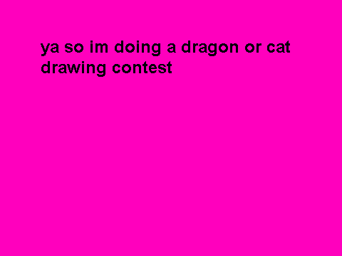 drawing contest