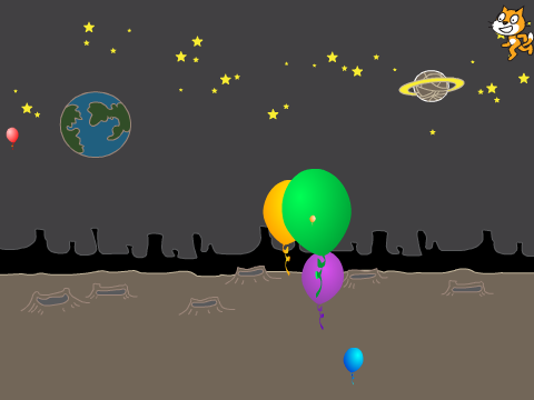 Pop the balloons