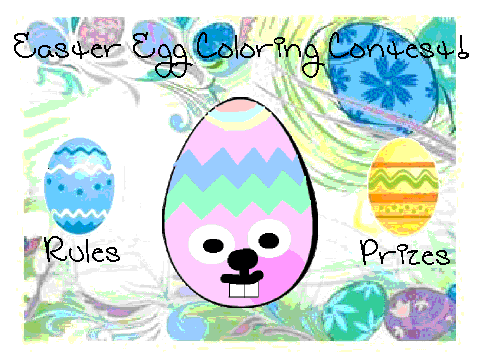 Easter Egg Coloring Contest