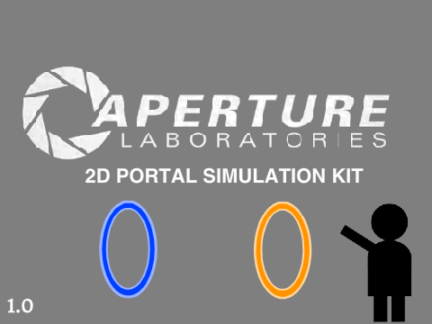 Aperture Science: 2D Portal Simulation 1.0