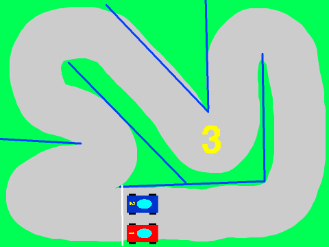 Racing game