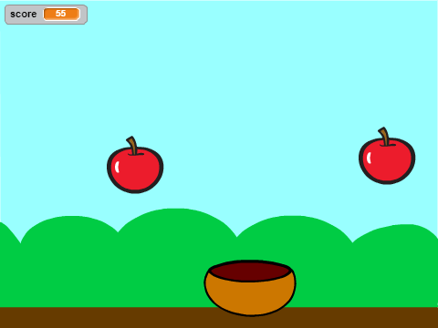 catch the apple