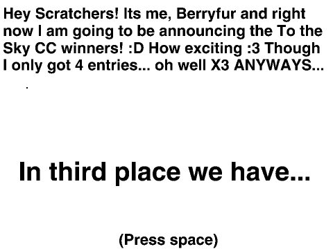 To the Sky CC results!!! :D