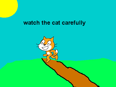 MOONWALKING CAT LOOK AT THAT