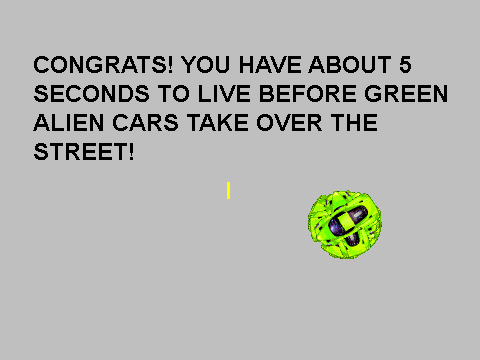 Alien Car INVASION!!!!!