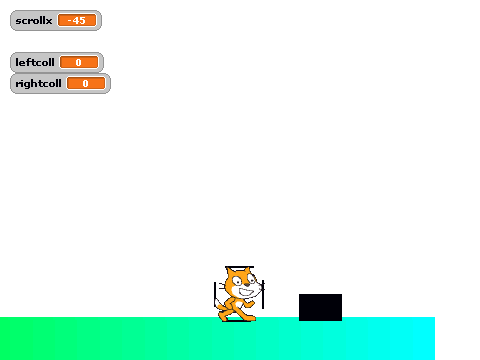 scrolling engine for FINGIN.