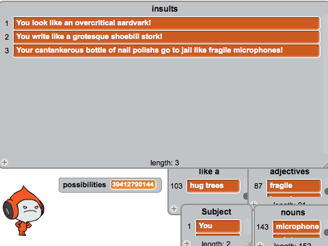 Random Insult Generator Improved