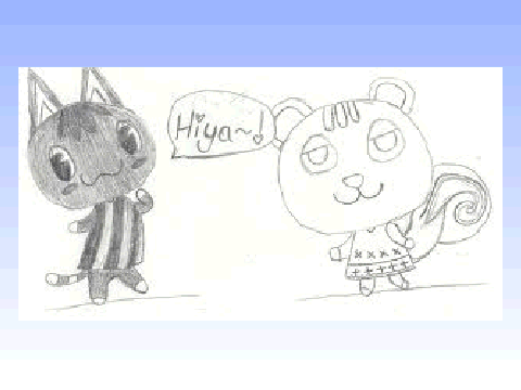 random animal crossing drawing