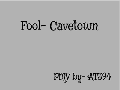 Fool by Cavetown-  Small Pmv