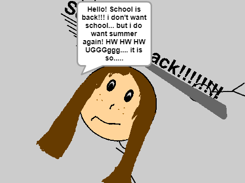 school :c is back :o