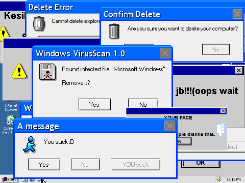 Add a Virus to the Windows 2000 Computer Remix1