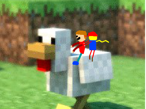 Add yourself riding the happy chicken remix-2 remix